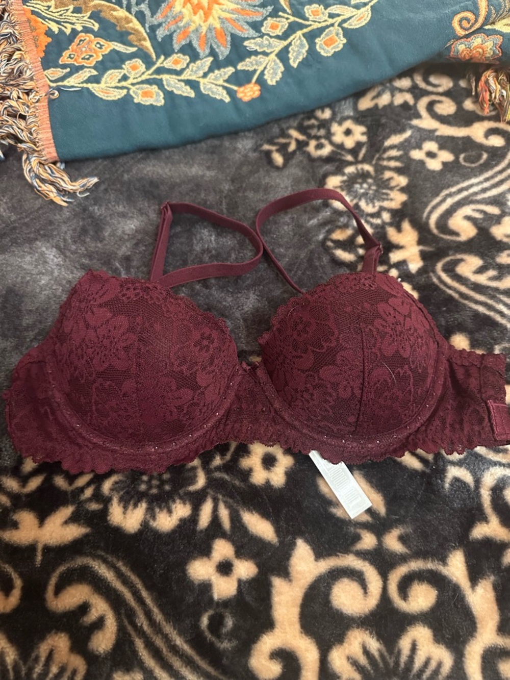 PINK Victoria's Secret Lace Balconette Bra